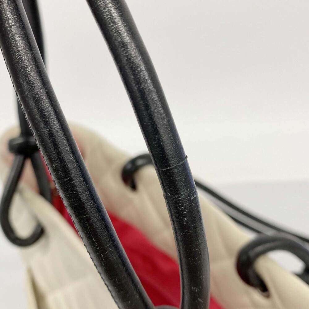 CHANEL Black Lambskin Leather Tote Bag - Picture 11 of 13